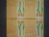 Ubrousek TULIPÁNY SE ŽLUTÝM