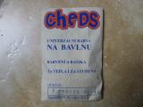 Barva Cheds MODRÁ BLANKYTNÁ