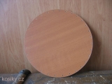 kolo 34 cm - vzor dřevo